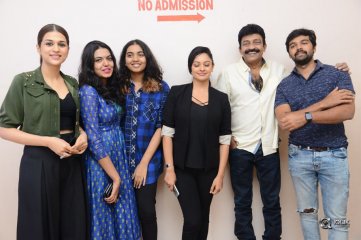 PSV Garuda Vega Movie Team At Bhramaramba Theater